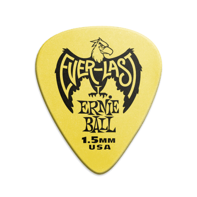 PACK 12 UÑETAS 1.50MM EVERLAST 9195 ERNIE BALL