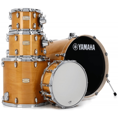 SHELLPACK STAGE CUSTOM 10, 12, 16, 22 + TAMBOR 14x5,5 NATURAL WOOD SBP2F5-NW YAMAHA