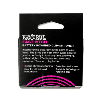 AFINADOR DE CLIP FAST PITCH 9644 ERNIE BALL