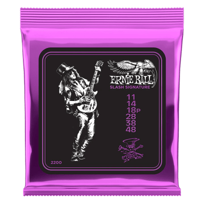 CUERDAS PARA GUITARRA ELECTRICA SLASH SIGNATURE 11-48 2200 ERNIE BALL