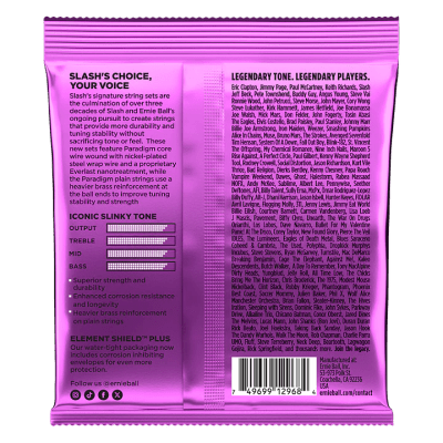 CUERDAS PARA GUITARRA ELECTRICA SLASH SIGNATURE 11-48 2200 ERNIE BALL