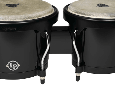 BONGO ASPIRE FIBRA DE VIDRIO NEGRO 6 3/4 Y 8 LPA601F-BK LP