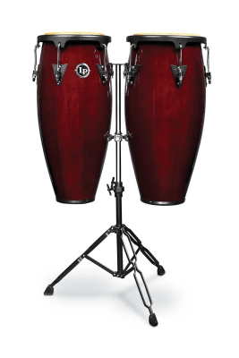 SET CONGAS ASPIRE DARK WOOD 10 Y 11 CON ATRIL LPA646-DW LP