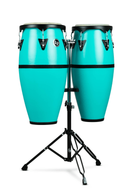 SET CONGAS DISCOVERY SEA FOAM 10 Y 11 CON ATRIL LP646D-SF LP