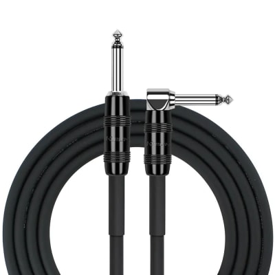 Cable para Instrumento 3 Metros Negro Angulo Serie C IPC-202BS Kirlin