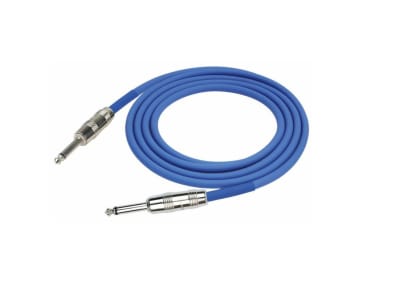 Cable de Instrumento 6 Mts. Azul Conectores Metálicos IPCV-241-6A Kirlin