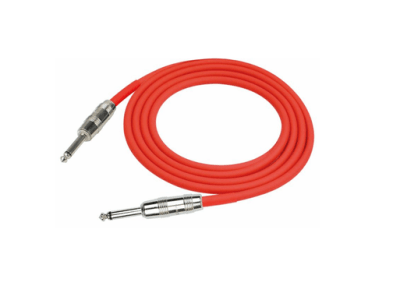 Cable de Instrumento 6 Mts. Rojo Conectores Metálicos IPCV-241-6R Kirlin