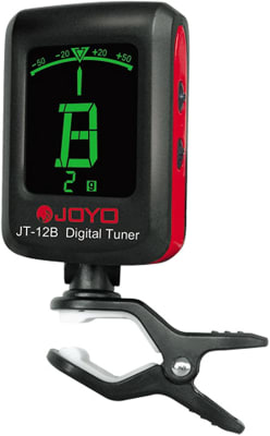 Afinador Pro Clip Frecuencia Ajustable Joyo JT-12B Afinador Pro Clip Frecuencia Ajustable Joyo JT-12B