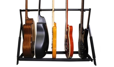 Atril Rack para 5 Guitarras Hamilton