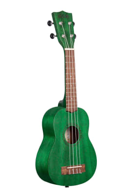Ukelele Soprano Meranti Green Stained Kala KA-MRT-GRN-S Ukelele Soprano Meranti Green Stained Kala KA-MRT-GRN-S