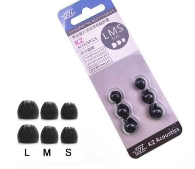 REPUESTO PARA AUDIFONOS GOMA / EARTIPS KZ REPUESTO PARA AUDIFONOS GOMA / EARTIPS KZ