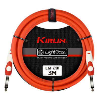Cable para Instrumento Rojo 3 Mts. LGI-201-3R Kirlin Cable para Instrumento Rojo 3 Mts. LGI-201-3R Kirlin