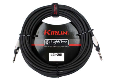 Cable para Instrumento Negro 6 Mts. LGI-201-6 Kirlin