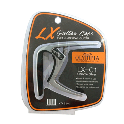 Capo o Cejillo Silver Premium LX-C1 OLYMPIA Capo o Cejillo Silver Premium LX-C1 OLYMPIA