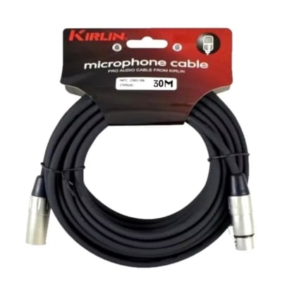Cable de Micrófono XLR 30 Mts. Serie C Kirlin MPC-280-30