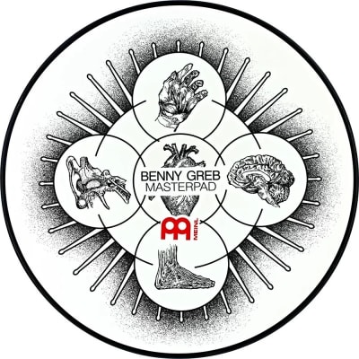 Pad de Practica 12 Benny Greb MPP-12-BG MEINL Pad de Practica 12 Benny Greb MPP-12-BG MEINL