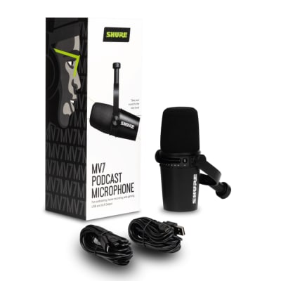 Microfono Condensador MV7-K Shure - XLR / USB Microfono Condensador MV7-K Shure - XLR / USB