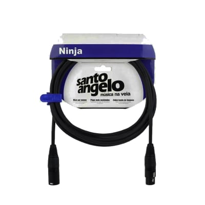 Cable Micrófono XLR - XLR 9.15 Mts. OFC NINJA Santo Angelo