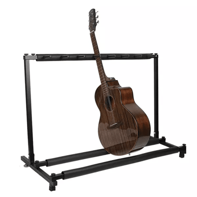 Atril Rack 7 Espacios Guitarra y Bajo