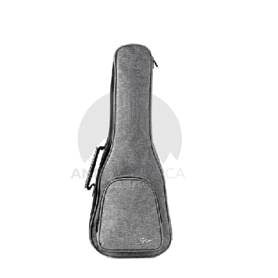 Funda Extra Acolchada Gris Ukelele Concierto