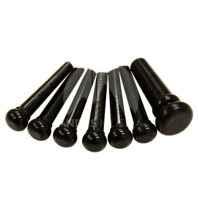 Pin Traba Cuerdas para Guitarra Negro D'Andrea Pin Traba Cuerdas para Guitarra Negro D'Andrea