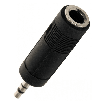 Adaptador Audio Plug 6,3mm a Mini Plug 3,5mm