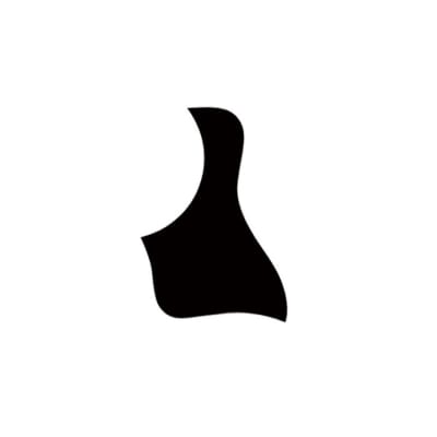 Pickguard Guitarra Acústica Negro