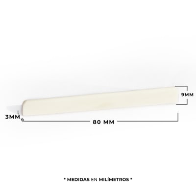 Puente del Cuerpo para Guitarra Clasica Hueso