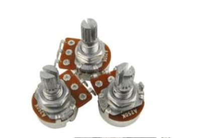 Potenciómetro Guitarra Eje corto 250K