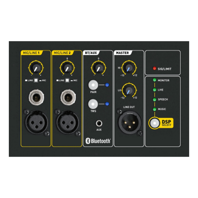 CAJA ACTIVA 10 PULGADAS DSP+ BT 650W Q10 MK2 SKP