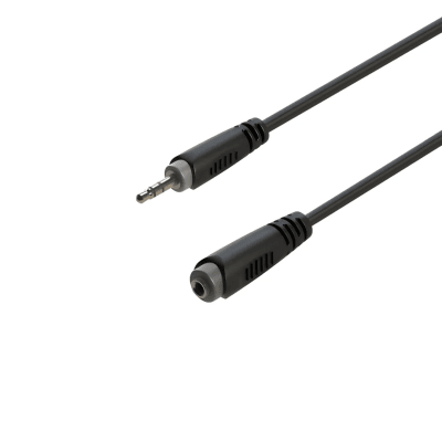 Cable Extension de Audifono MiniPlug 3,5MM Macho a 3,5 Hembra 3 Mts. RACC260L3 Roxtone