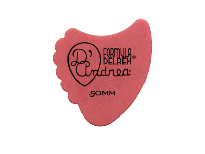 PACK 6 UÑETAS WING DELREX 0.50 MM ROJA RD390 DANDREA