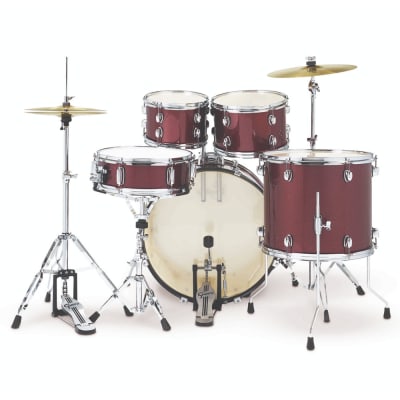 GRETSCH RENEGADE 10,12,16,22 + 14 X 5,5 RUBY SPARKLE GRETSCH RENEGADE 10,12,16,22 + 14 X 5,5 RUBY SPARKLE