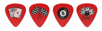 PACK 4 UÑETAS ROCKABILLY COOL PLECS MEDIUM RK351MD DANDREA