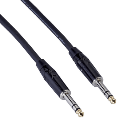 CABLE PLUG TRS STEREO SERIE ROCKIT 3 MT RKSS300 BESPECO
