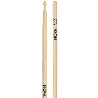 Baquetas Nova Rock Punta Madera NROCK