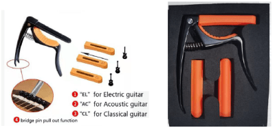 Cejillo con Almohadilla Intercambiable