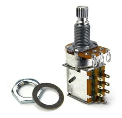 Potenciometro 500k Eje Corto Push-Pull Santo Angelo