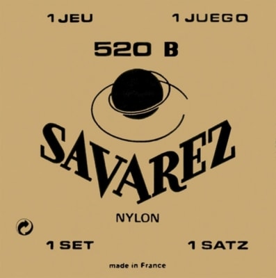CUERDAS SAVAREZ GUITARRA CLASICA TENSION 520B CUERDAS SAVAREZ GUITARRA CLASICA TENSION 520B