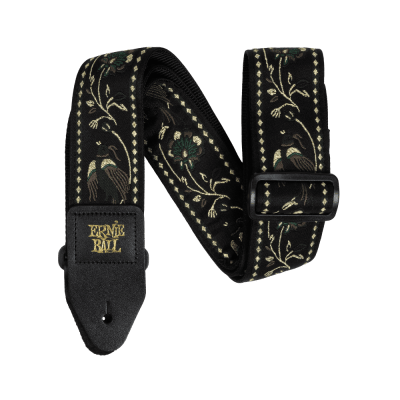 CORREA JACQUARD FAISAN NEGRO 5372 ERNIE BALL