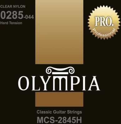 Cuerdas para Guitarra Clásica Nylon Alta Tensión MCS2845H Olympia
