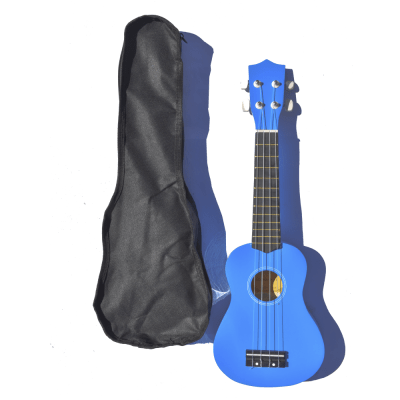 Ukelele Soprano Basic Celeste con Funda Ukelele Soprano Basic Celeste con Funda