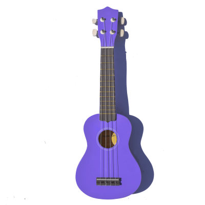 Ukelele Soprano Basic Violeta con Funda Ukelele Soprano Basic Violeta con Funda