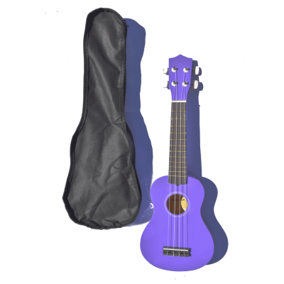 Ukelele Soprano Basic Violeta con Funda Ukelele Soprano Basic Violeta con Funda