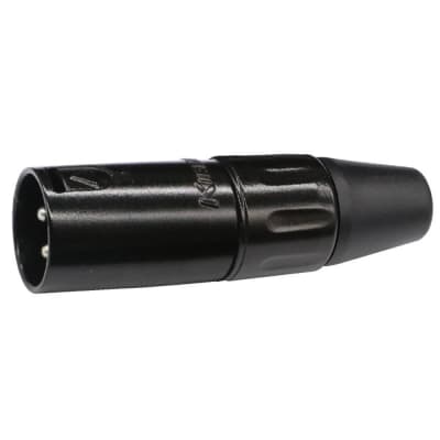 Conector Black Micrófono Macho Blister 2U Kirlin X-3215