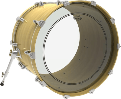 PARCHE DE BOMBO 20 CLEAR POWERSTROKE 3 BASS HEAD & PATCH P3-1320-C2 REMO