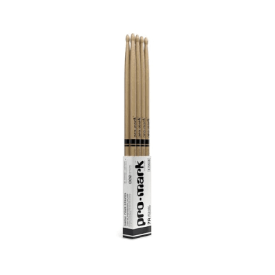 BAQUETAS FORWARD 7A HICKORY PUNTA MADERA 4PACK TX7AW-4P PROMARK