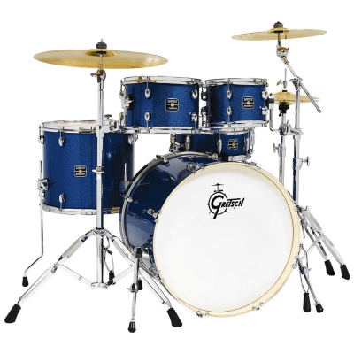 BATERIA ENERGY 10,12,16,22 + 14 X 5,5 BLUE SPARKLE GE4E825BS GRETSCH