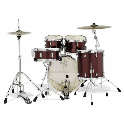 SHELLPACK 5 PCS ENERGY 10,12,16,22 + 14 X 5,5 RUBY SPARKLE GE4E825RS GRETSCH