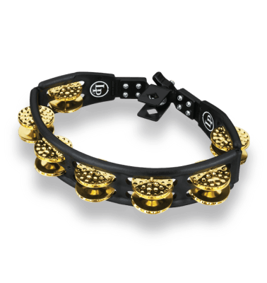 PANDERO CYCLOPS MONTABLE DIMPLED BRASS BLK LP179 LP